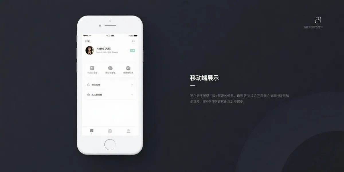 移动端界面示意